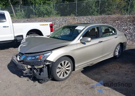 2014 Honda Accord Ex-L from USA, damaged, VIN 1HGCR2F89EA187253